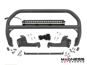 Ford Bronco Sport Front Bull Bar w/ 20" Black Series LED Light Bar w/ DRL